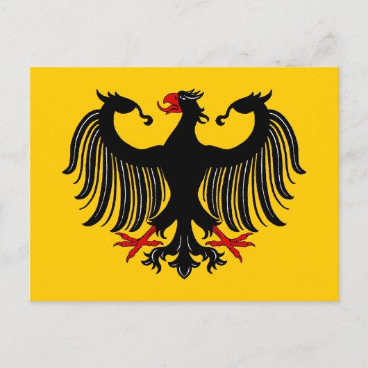 Duitse adelaar briefkaart (Voorkant)