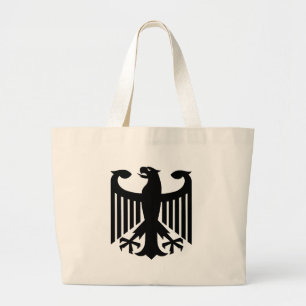 Duitse adelaar grote tote bag