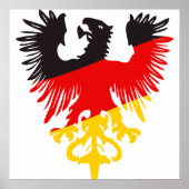 Duitse adelaar poster (Voorkant)