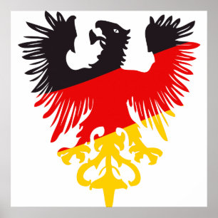 Duitse adelaar poster