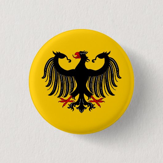 Duitse adelaar ronde button 3,2 cm (Voorkant)