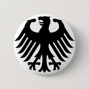 Duitse Adelaar Ronde Button 5,7 Cm