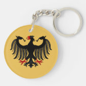 Duitse adelaar sleutelhanger (Achterkant)