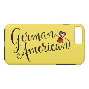 Duitse American Entwined Hearts Cell Phone Case