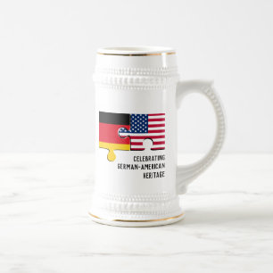 DUITSE AMERIKAANSE erfgoederen Monogram Bierpul