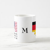 DUITSE AMERIKAANSE erfgoederen | Monogram Koffiemok (Center)