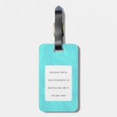 Duitse Bagagelabels van schapen (Achterkant verticaal)