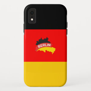 Duitse Berlijnse vlag iPhone XR Hoesje