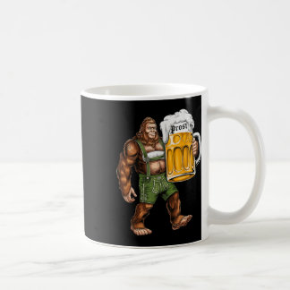 Duitse Bigfoot Sasquatch Lederhose Grappig Koffiemok