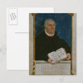 Duitse Bijbel voor de vertaling van Luther, 1561 Briefkaart (Voorkant / Achterkant)