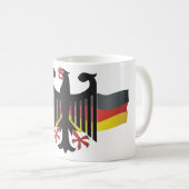 Duitse Bondsadelaar Wapen Koffiemok (Voorkant rechts)