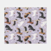 Duitse Botten en paws Fleece Blanket (Voorkant (Horizontaal))