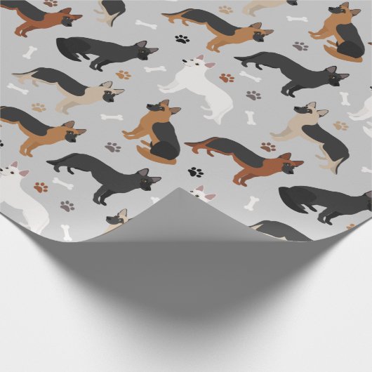 Duitse Botten en poten van schapen Cadeaupapier (Hoek)