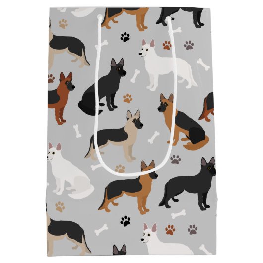 Duitse Botten en poten van schapen Medium Cadeauzakje (Achterkant)