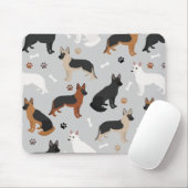 Duitse Botten en poten van schapen Muismat (Met muis)