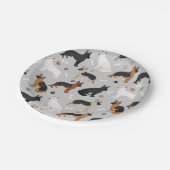 Duitse Botten en poten van schapen Papieren Bordje (Gekanteld)