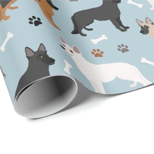 Duitse Botten van schapenhouderij en pakpapier (Rol Hoek)