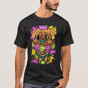 Duitse Boxer Hond Dier Design T-shirt