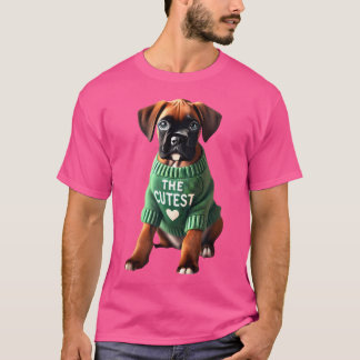 Duitse Boxer Shirt Boxie Mom Dad Doggie Boxer Bull
