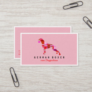 Duitse Boxer Visitekaartjes