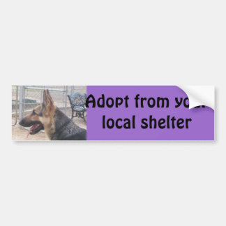 Duitse Bumpersticker Shepherd