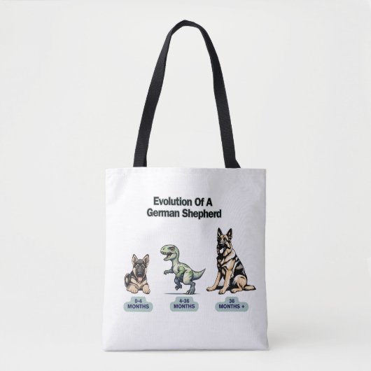 Duitse Canvas tas Shepherd (Voorkant)