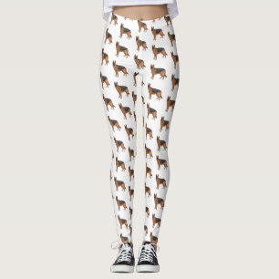 Duitse cartoon herder leggings