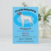 Duitse cartoon van Shorthaired Pointer-hond Kaart (Staand voorkant)