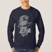 Duitse componist, Pianist Beethoven T-shirt (Voorkant)