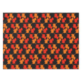 Duitse Dachshund Dog Patronen Tafelkleed (Voorkant (Horizontaal))