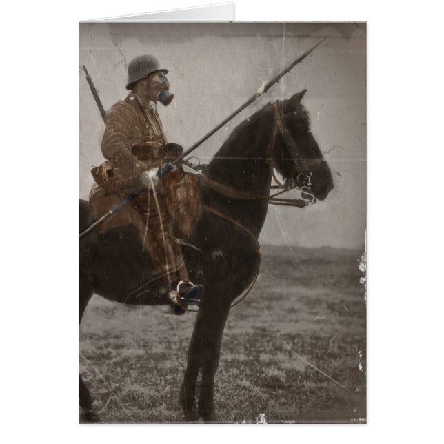 Duitse danser op Horseback (Voorkant)