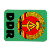 Duitse Democratische Republiek (DDR, DDR) Oost-Dui Magneet (Horizontaal)
