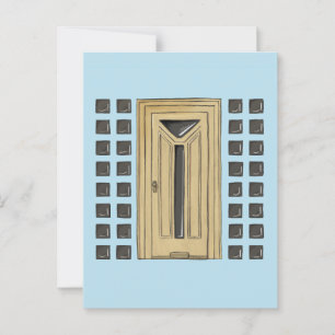 Duitse deur 1 briefkaart