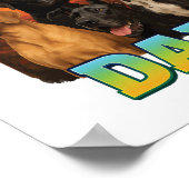 Duitse dog poster (Hoek)