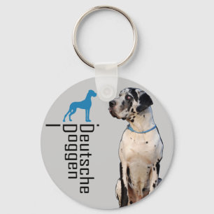 Duitse Dog Sleutelhanger