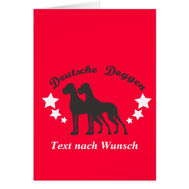 Duitse doggen (Voorkant)