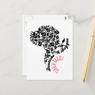 Duitse Doggen sturen groeten Briefkaart