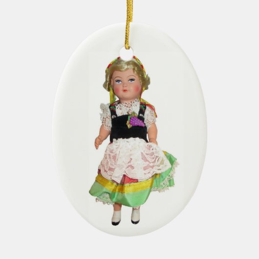 Duitse dollar keramisch ornament (Voorkant)