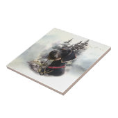 Duitse draadaanwijzer, GWP Tegeltje (Zijkant)