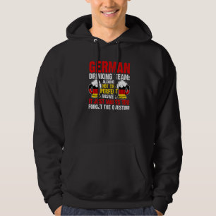 Duitse drinkteam alcohol Duitsland drinkteam Hoodie
