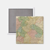 Duitse Empire Map Magneet (Voorkant / Achterkant)