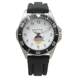 Duitse Eurofighter Typhoon Jet Fighter Horloge