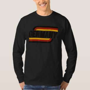 Duitse Flag Football Souvenir Fan T-shirt