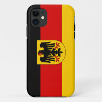 Duitse Flag iPhone Case