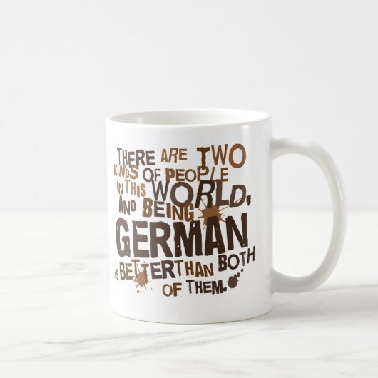 Duitse Gift (Funny) Koffiemok (Rechts)