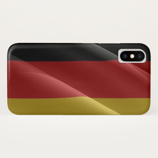 Duitse golfvlag - Case-Mate iPhone case (Achterkant (horizontaal))