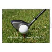 duitse Happy Vaderdag (Voorkant Horizontaal)