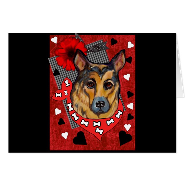 DUITSE HERDER (Voorkant Horizontaal)