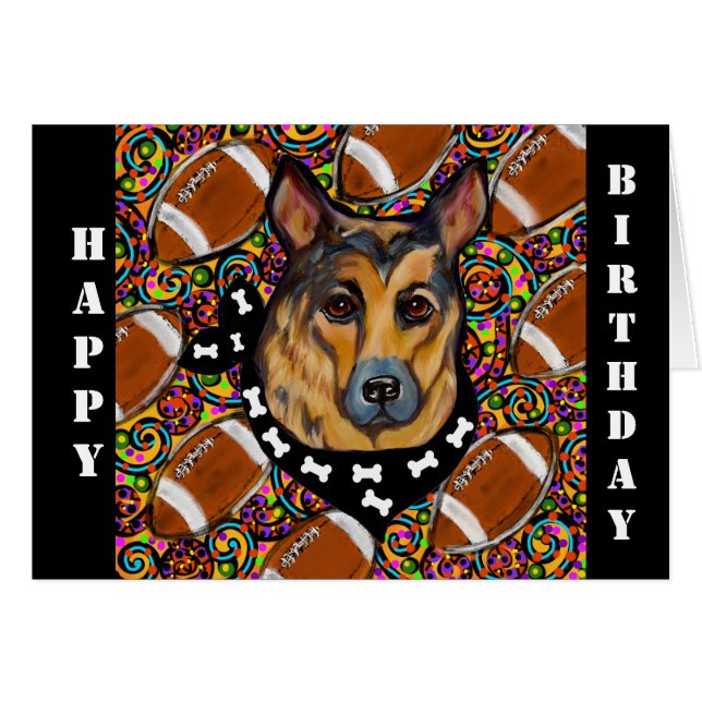 DUITSE HERDER  (Voorkant Horizontaal)