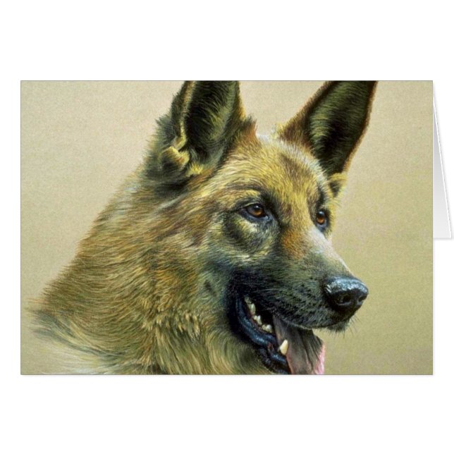 Duitse herder (Voorkant Horizontaal)